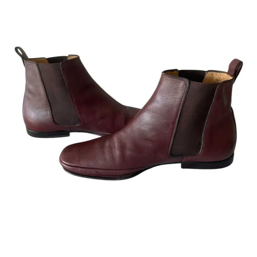 Bally brown leather